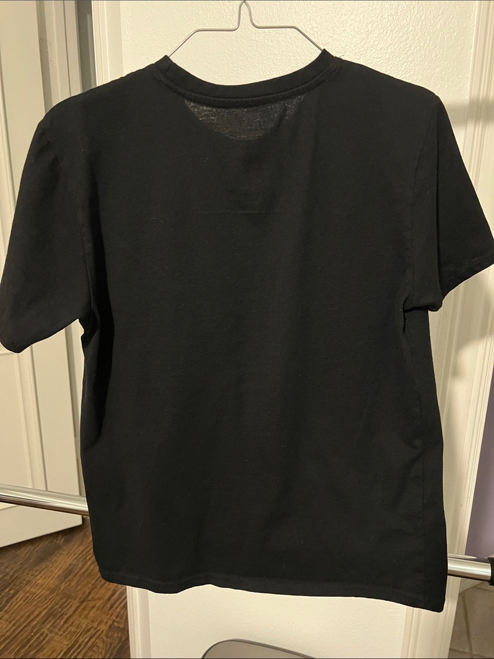 Disney Villians Black Graphic Tee with Red & White Print Halloween - Picture 6 of 6